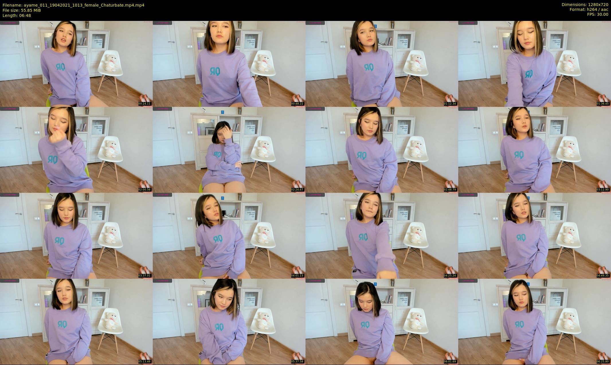 ayame_011 — 7 minute Chaturbate female cam show recording, 720p, Apr 19, 2021