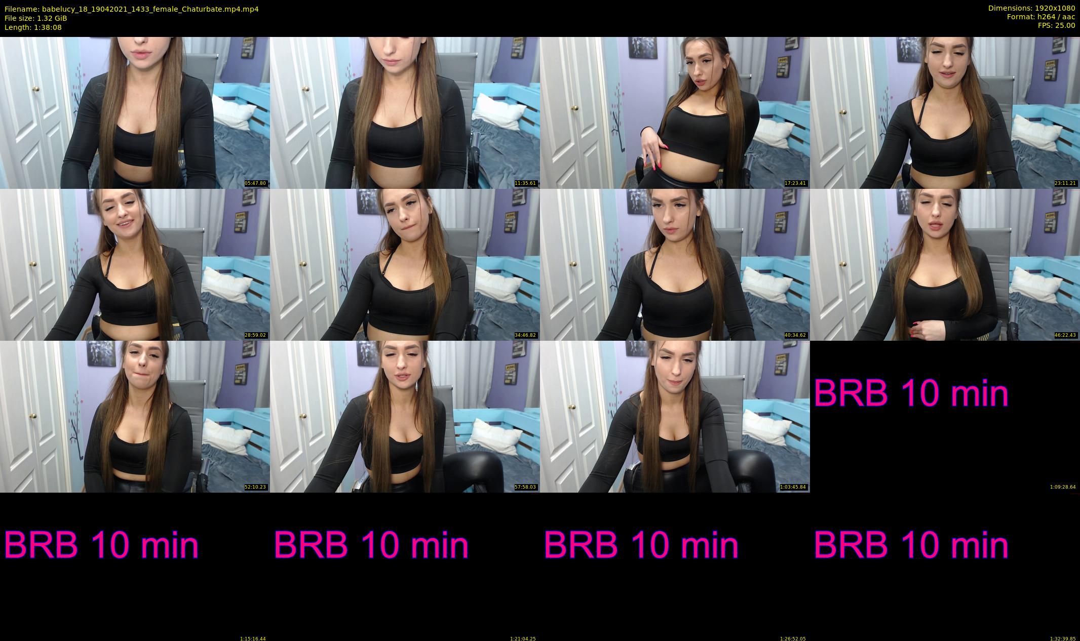 babelucy_18 — 99 minute Chaturbate female cam show recording, 1080p, Apr 19, 2021