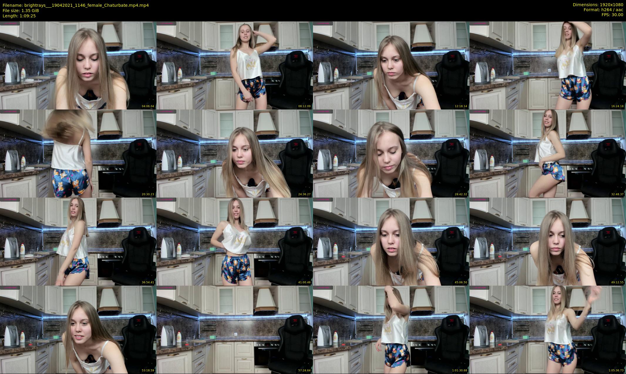 brightrays__ — 70 minute Chaturbate female cam show recording, 1080p, Apr 19, 2021