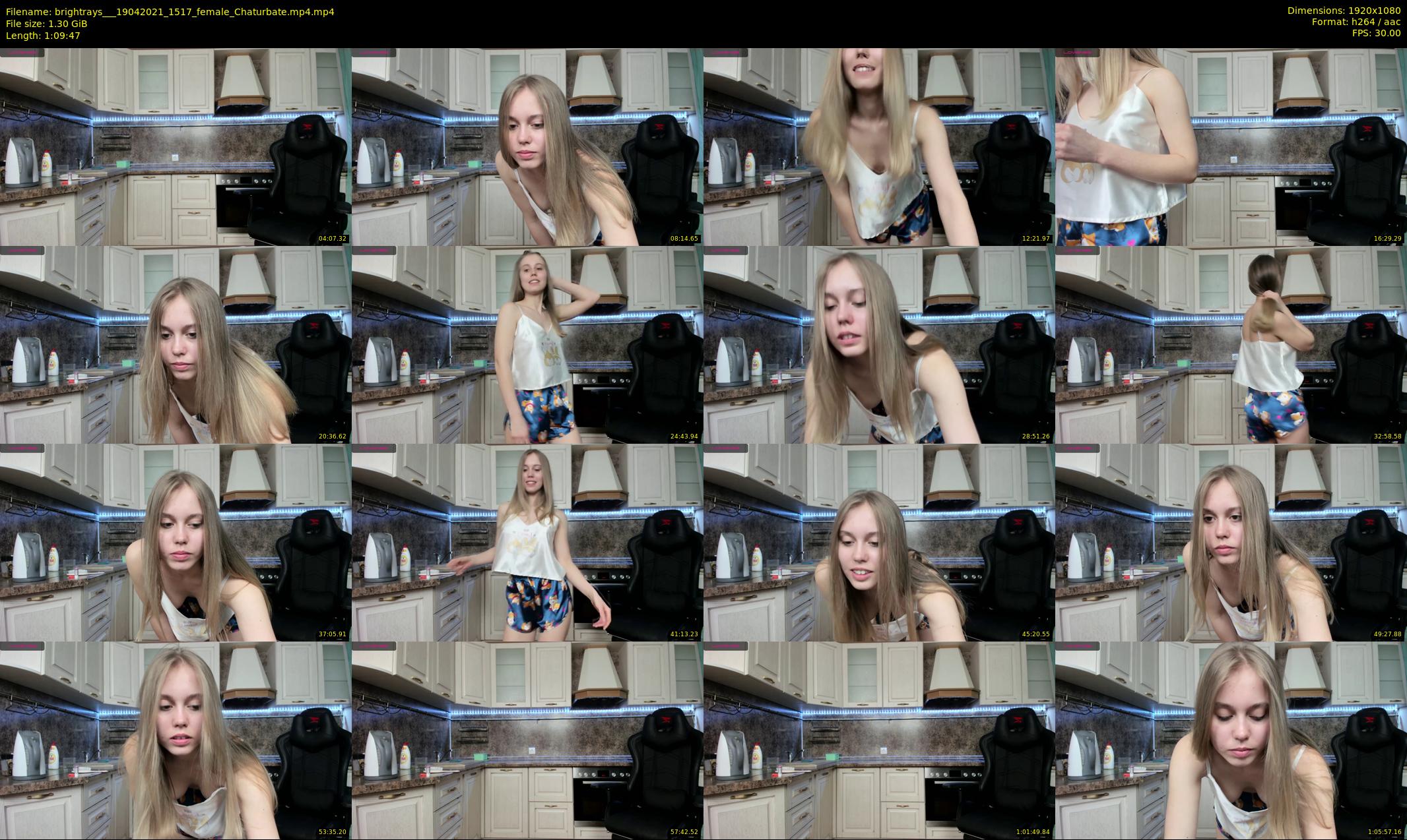 brightrays__ — 70 minute Chaturbate female cam show recording, 1080p, Apr 19, 2021