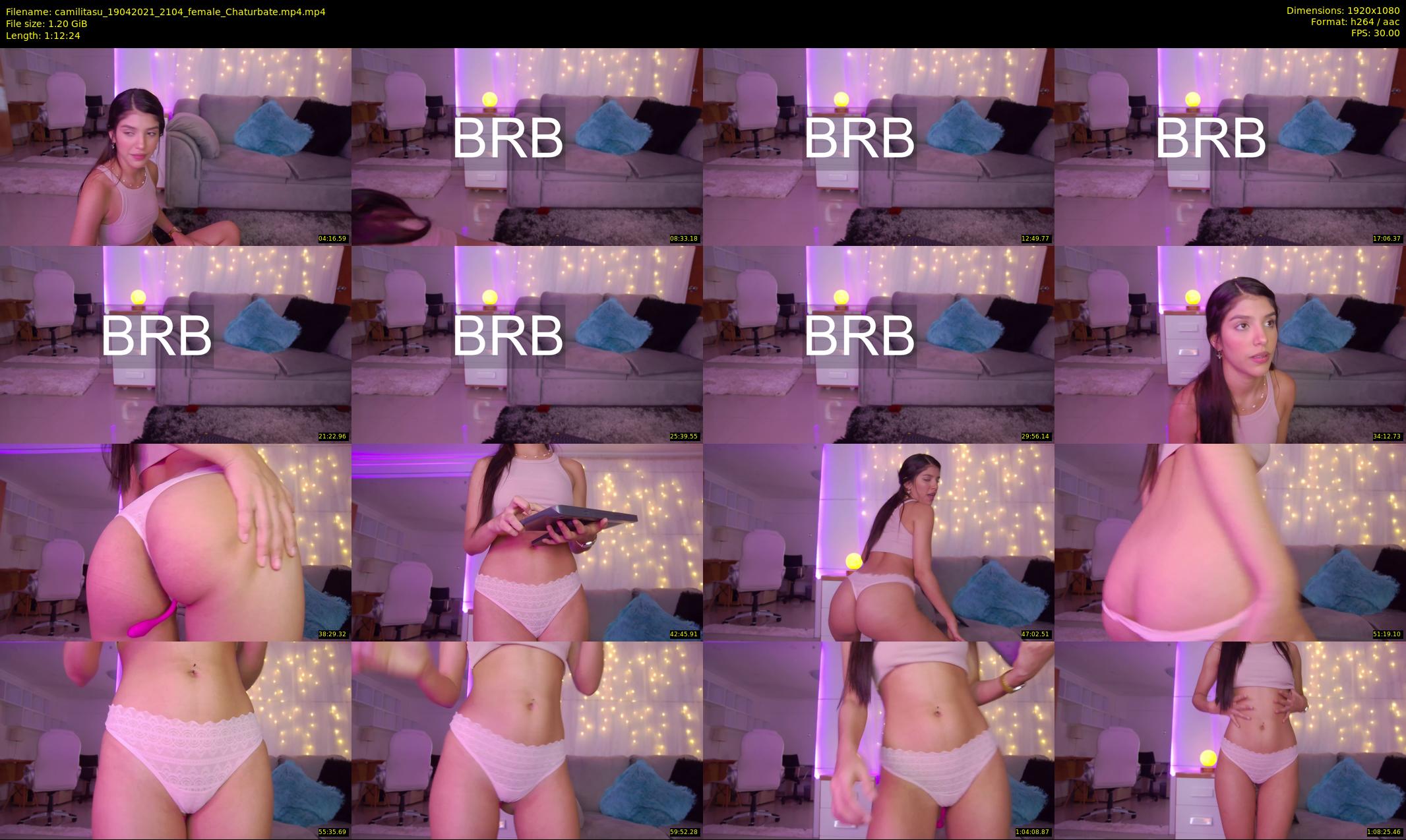 camilitasu — 73 minute Chaturbate female cam show recording, 1080p, Apr 19, 2021