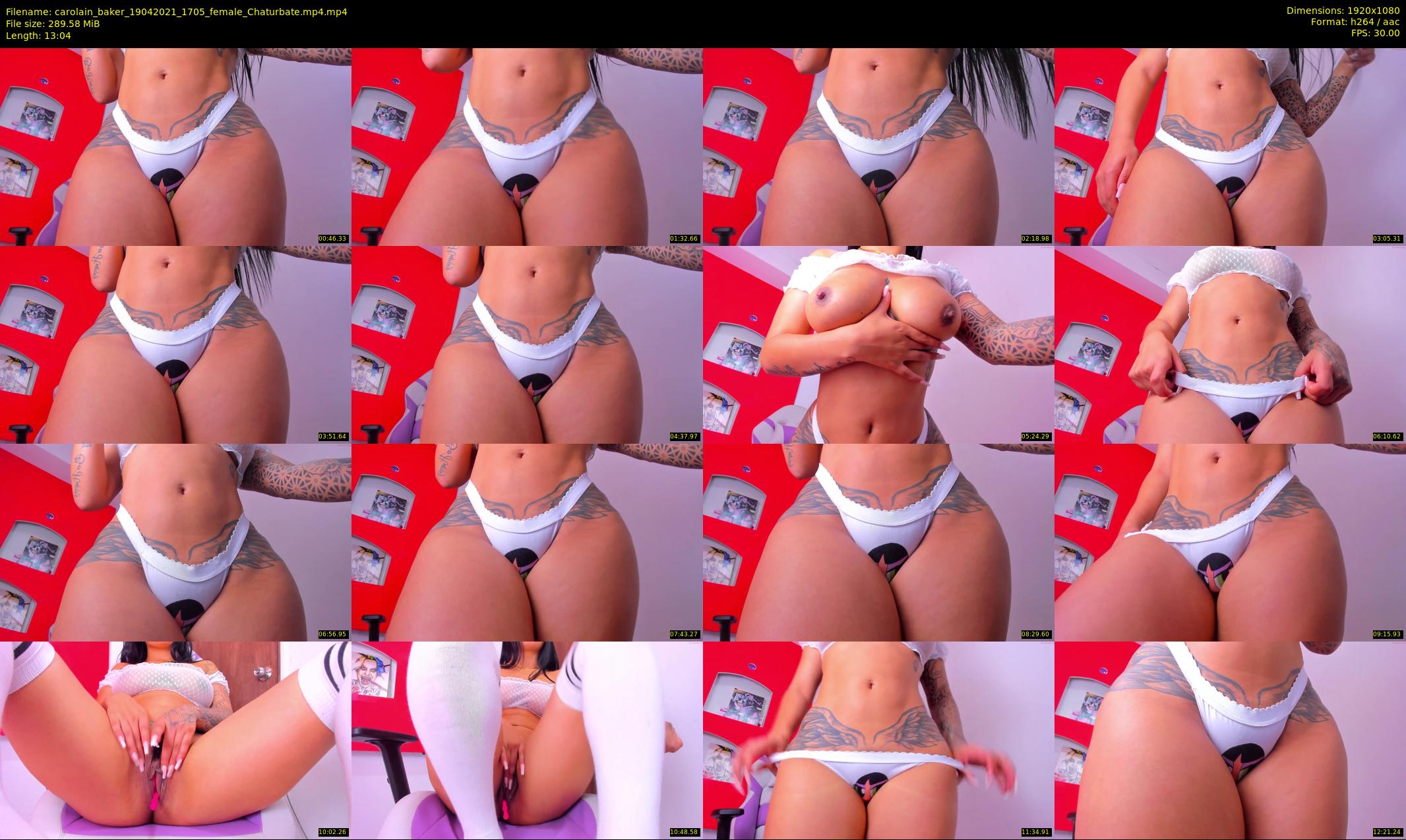 carolain_baker — 14 minute Chaturbate female cam show recording, 1080p, Apr 19, 2021