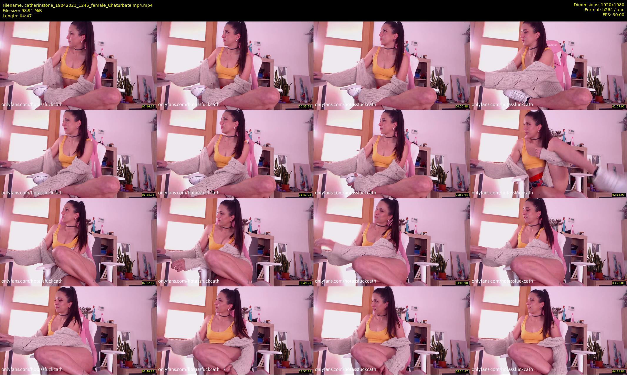 catherinstone — 5 minute Chaturbate female cam show recording, 1080p, Apr 19, 2021