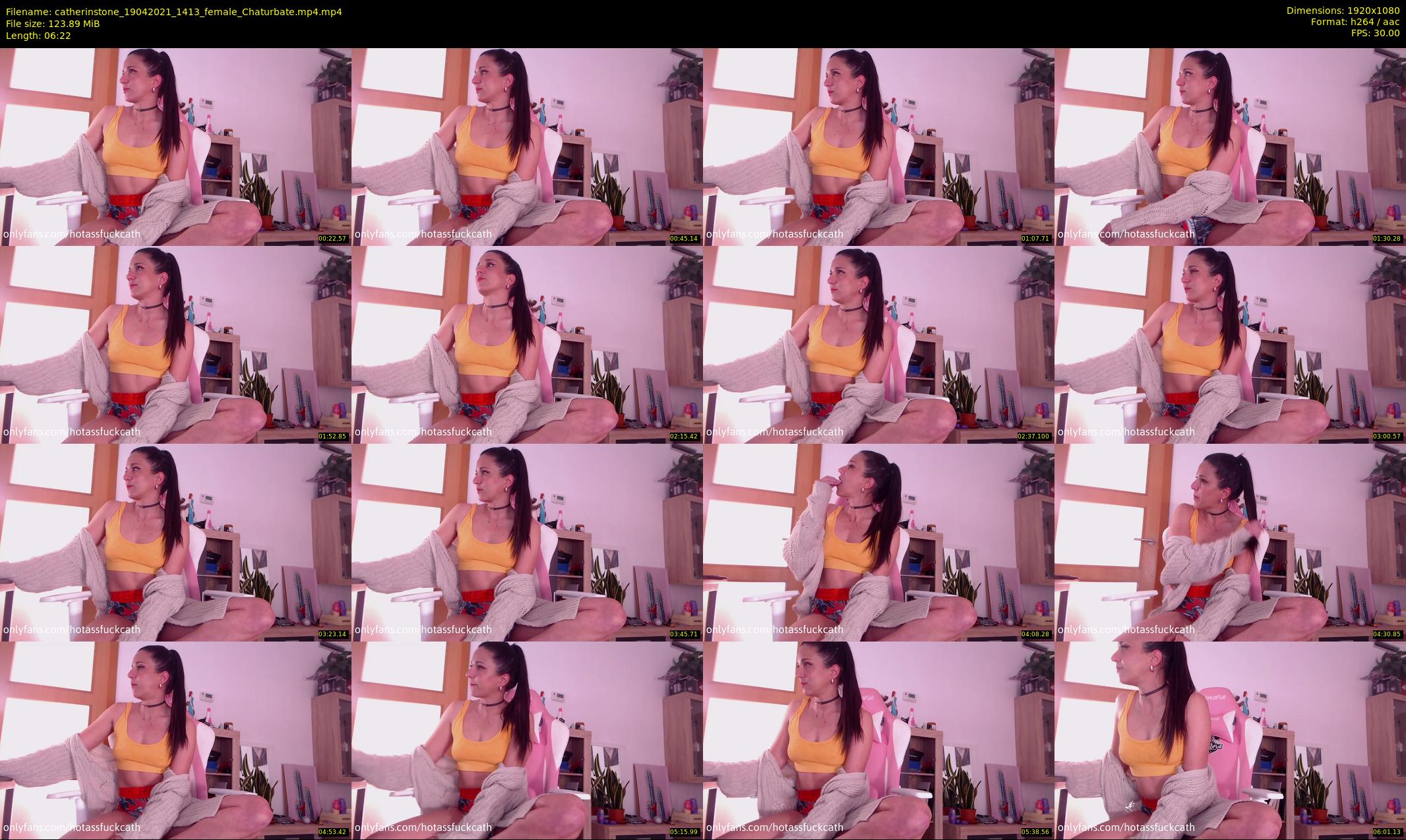 catherinstone — 7 minute Chaturbate female cam show recording, 1080p, Apr 19, 2021