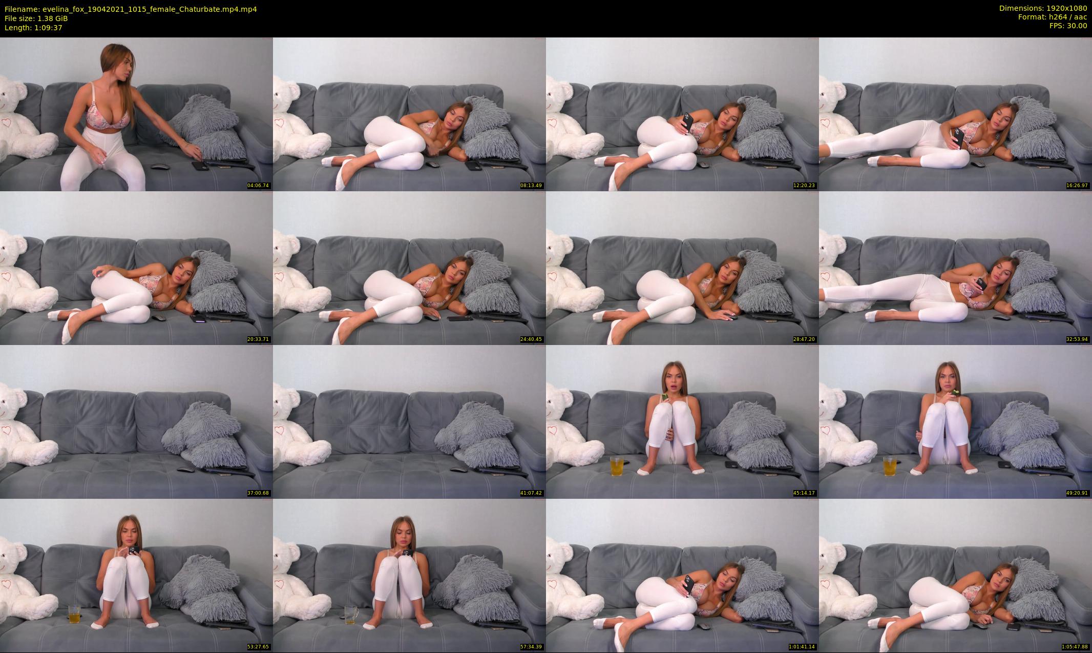 evelina_fox — 70 minute Chaturbate female cam show recording, 1080p, Apr 19, 2021