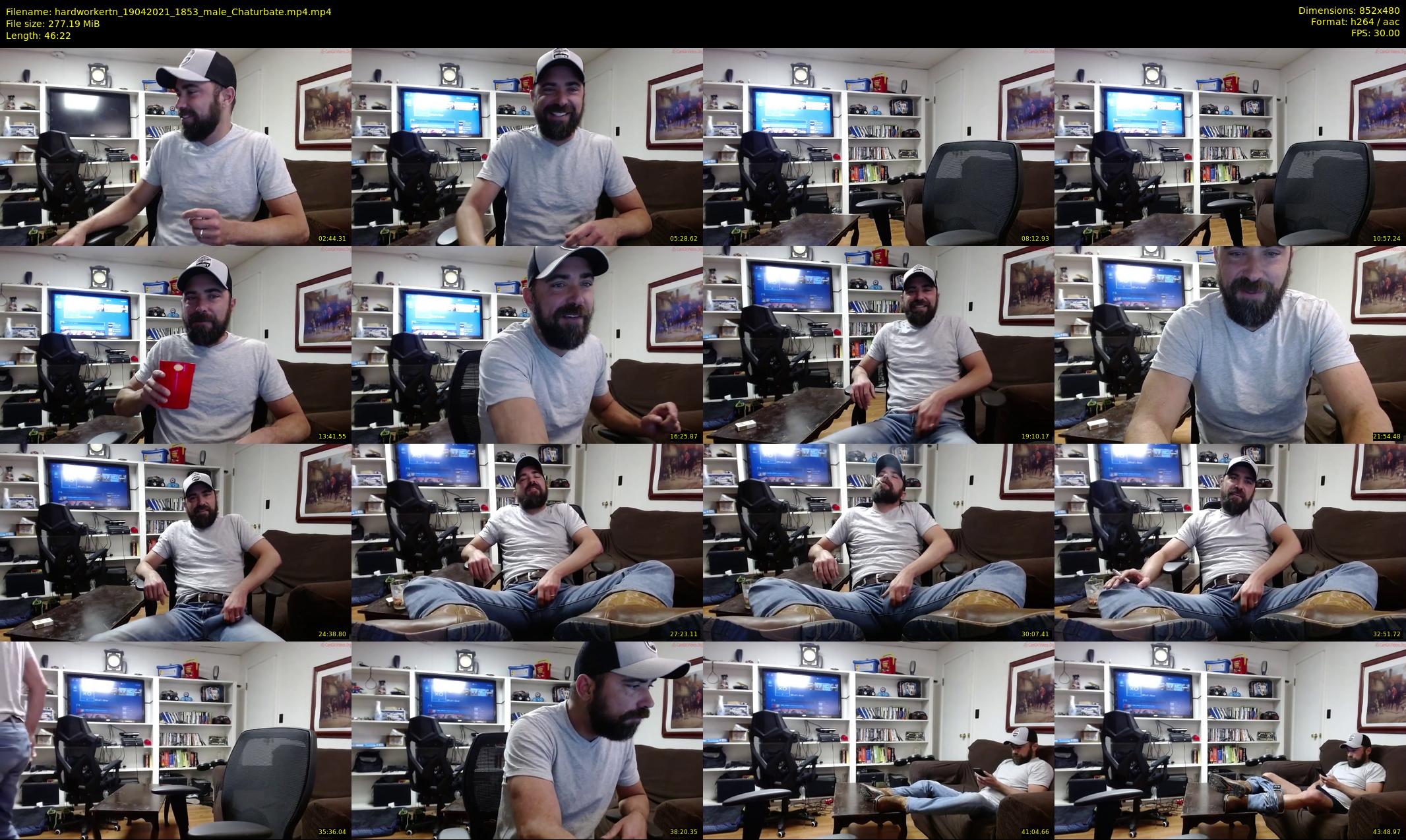 hardworkertn — 47 minute Chaturbate male cam show recording, 480p, Apr 19, 2021