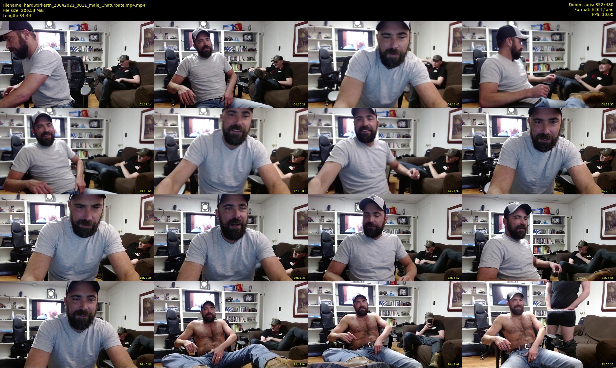 hardworkertn — 35 minute Chaturbate male cam show recording, 480p, Apr 20, 2021