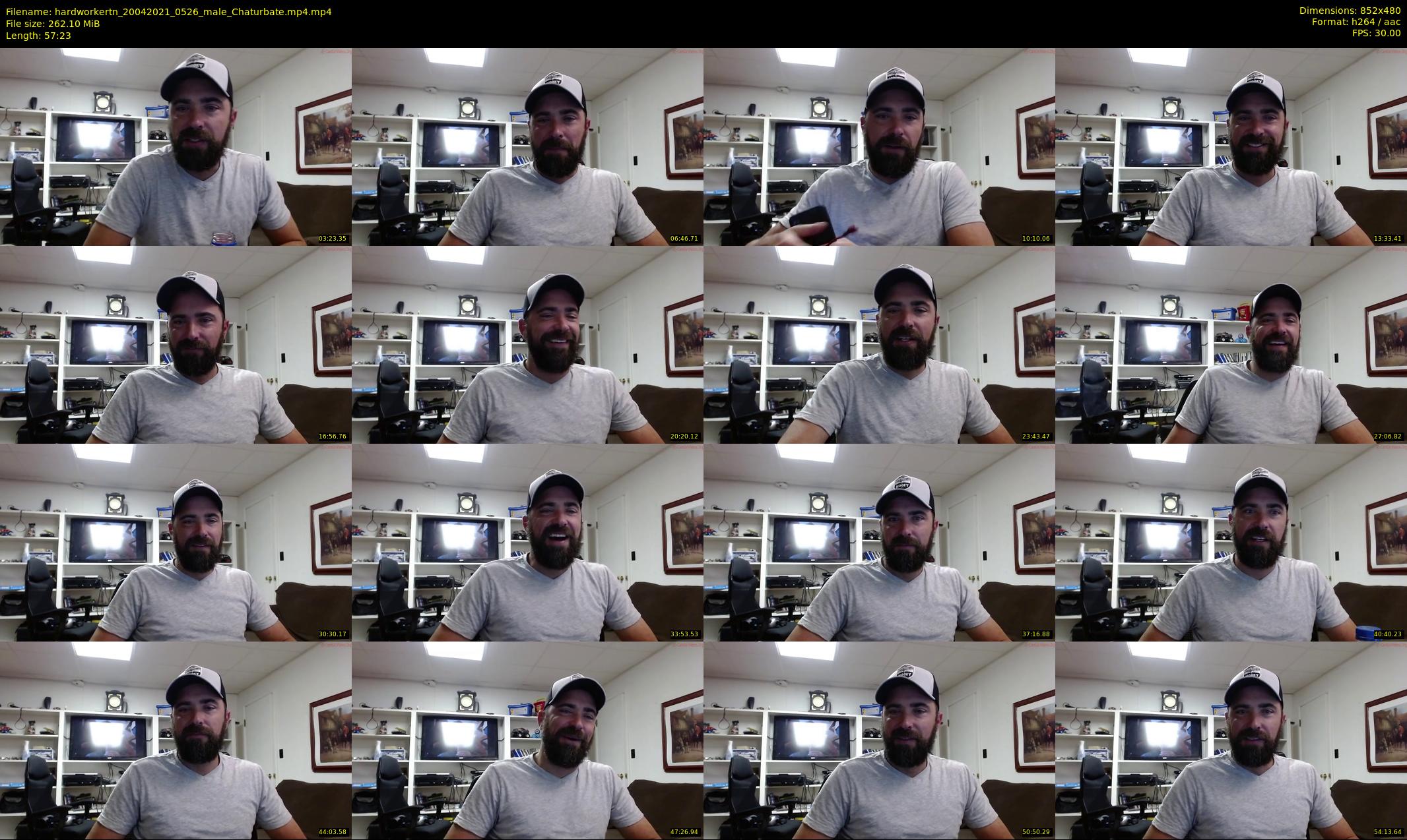 hardworkertn — 58 minute Chaturbate male cam show recording, 480p, Apr 20, 2021
