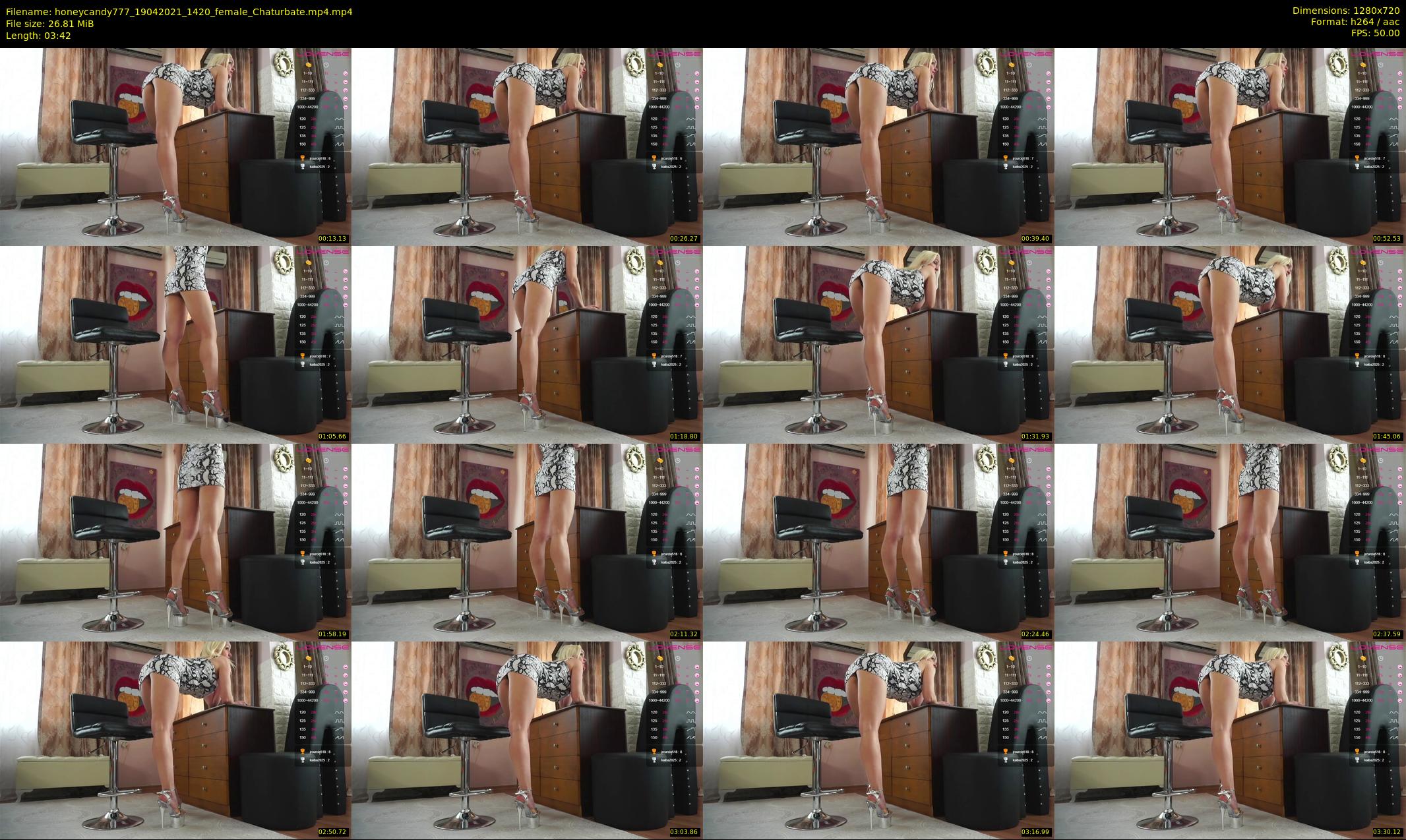 honeycandy777 — 4 minute Chaturbate couple cam show recording, 720p, Apr 19, 2021