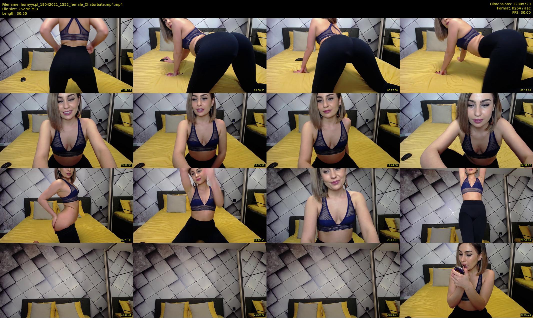 hornyycpl — 31 minute Chaturbate couple cam show recording, 720p, Apr 19, 2021
