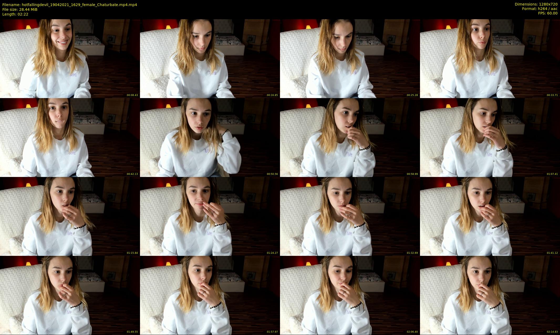 hotfallingdevil — 3 minute Chaturbate female cam show recording, 720p, Apr 19, 2021