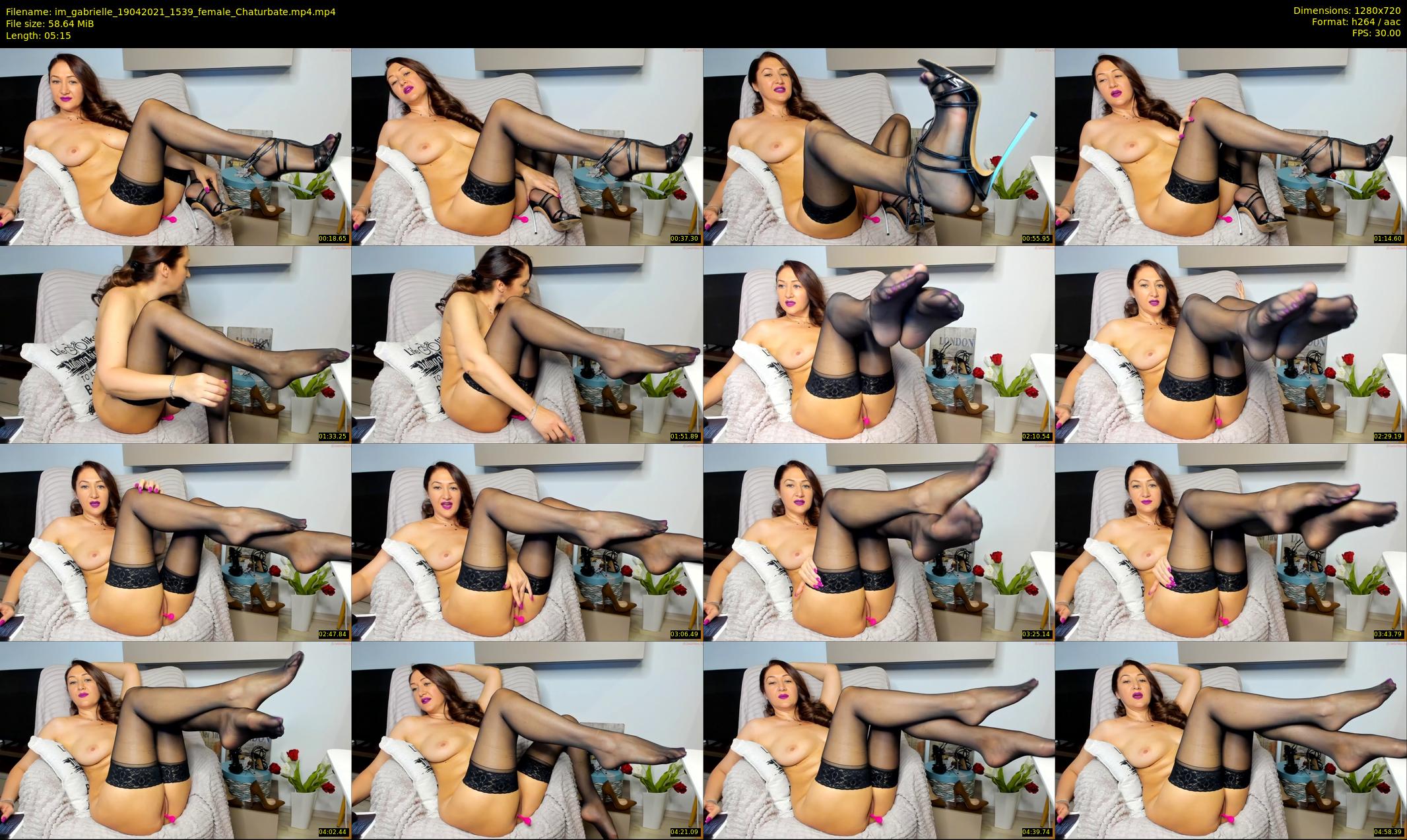 im_gabrielle — 6 minute Chaturbate female cam show recording, 720p, Apr 19, 2021
