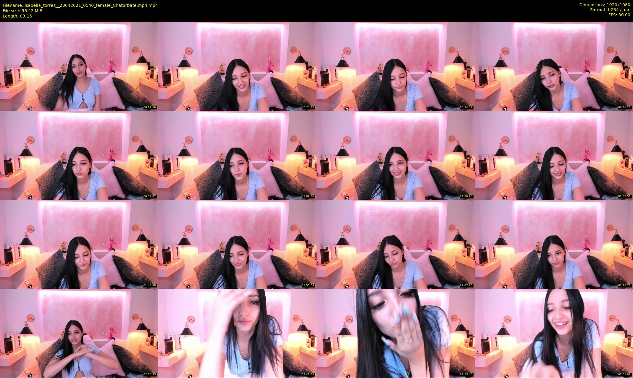 isabella_torres_ — 4 minute Chaturbate female cam show recording, 1080p, Apr 20, 2021