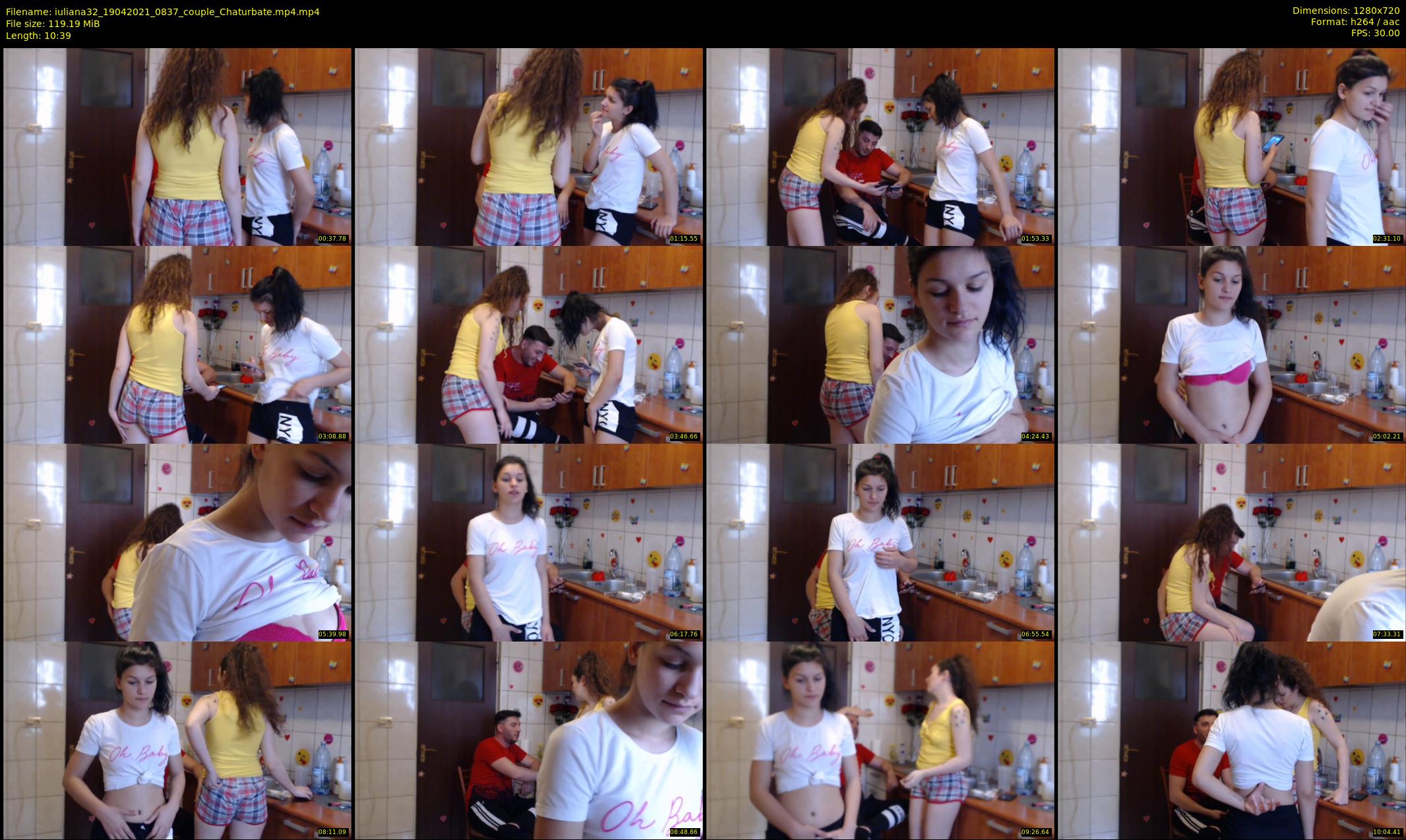 iuliana32 — 11 minute Chaturbate couple cam show recording, 720p, Apr 19, 2021