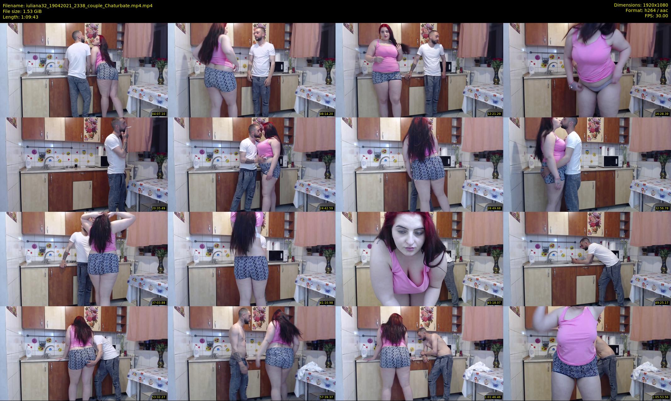 iuliana32 — 70 minute Chaturbate couple cam show recording, 1080p, Apr 19, 2021