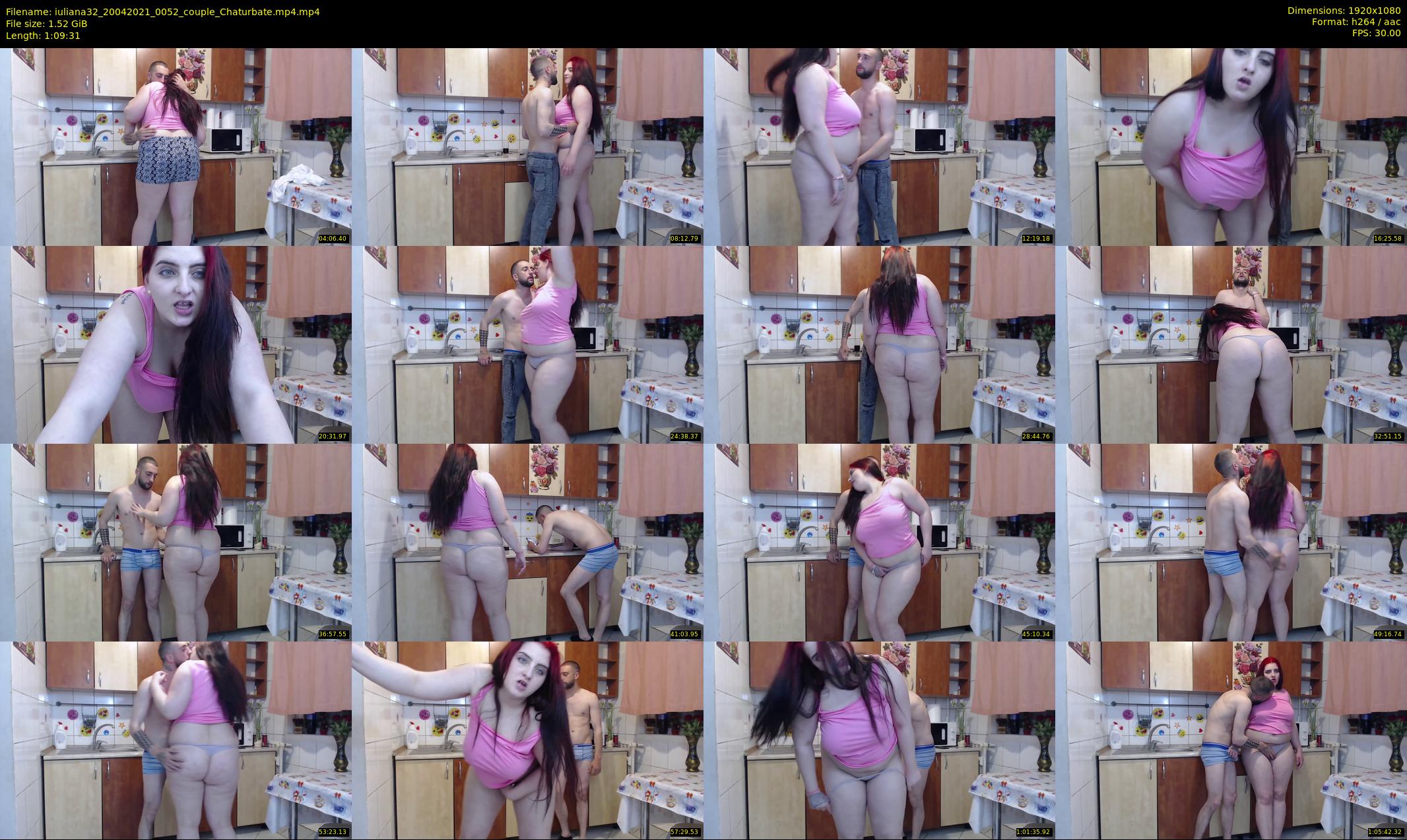 iuliana32 — 70 minute Chaturbate couple cam show recording, 1080p, Apr 20, 2021