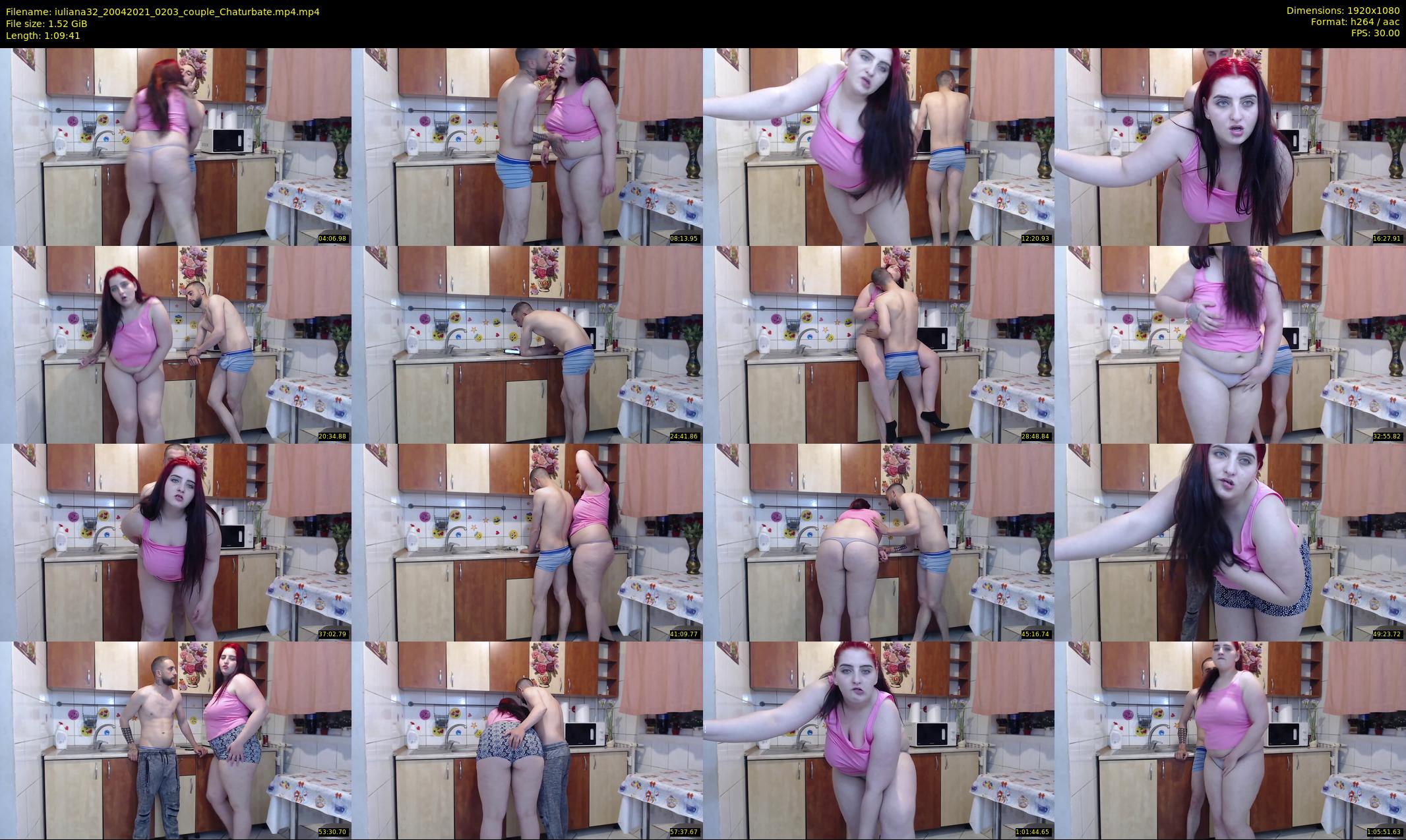 iuliana32 — 70 minute Chaturbate couple cam show recording, 1080p, Apr 20, 2021