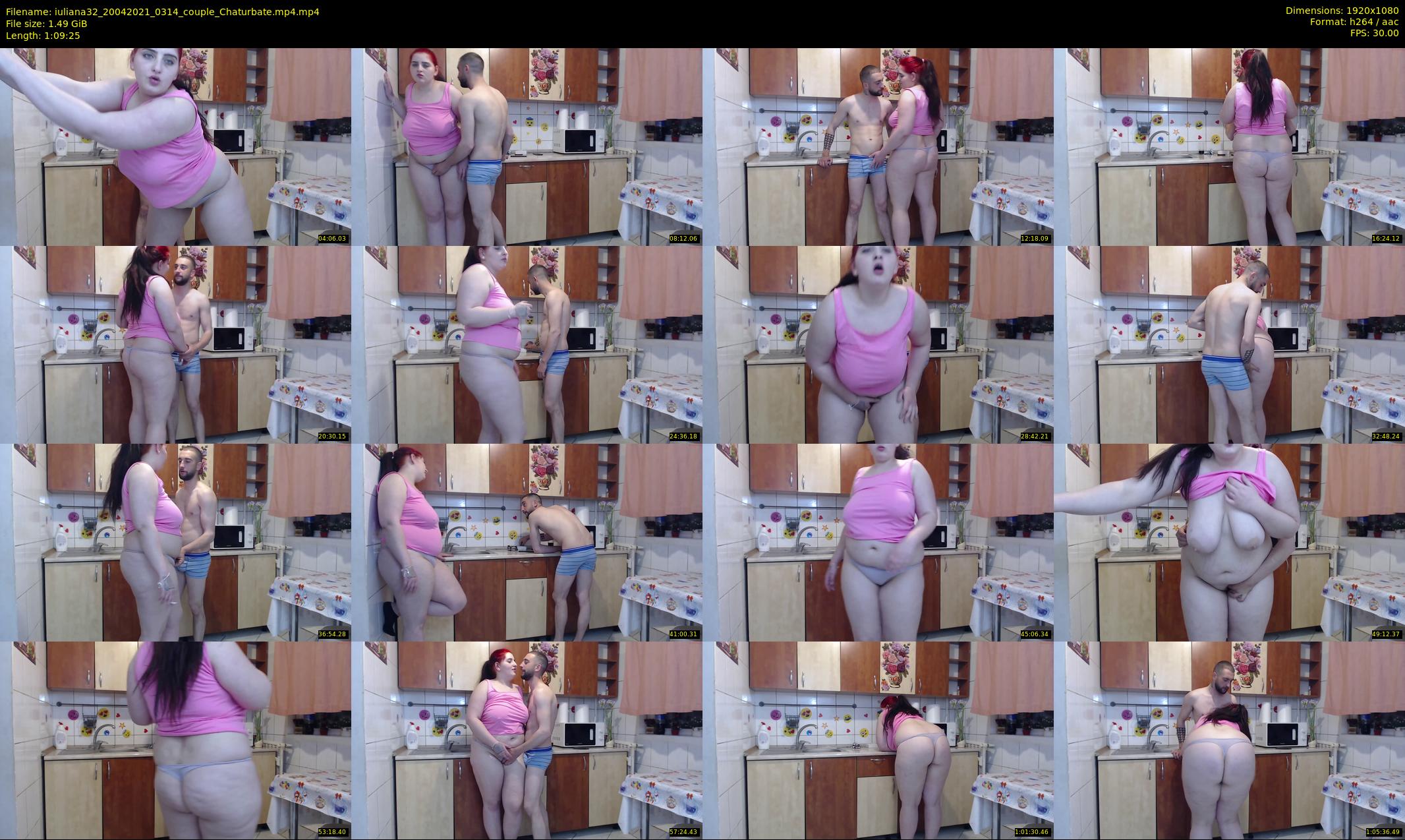 iuliana32 — 70 minute Chaturbate couple cam show recording, 1080p, Apr 20, 2021