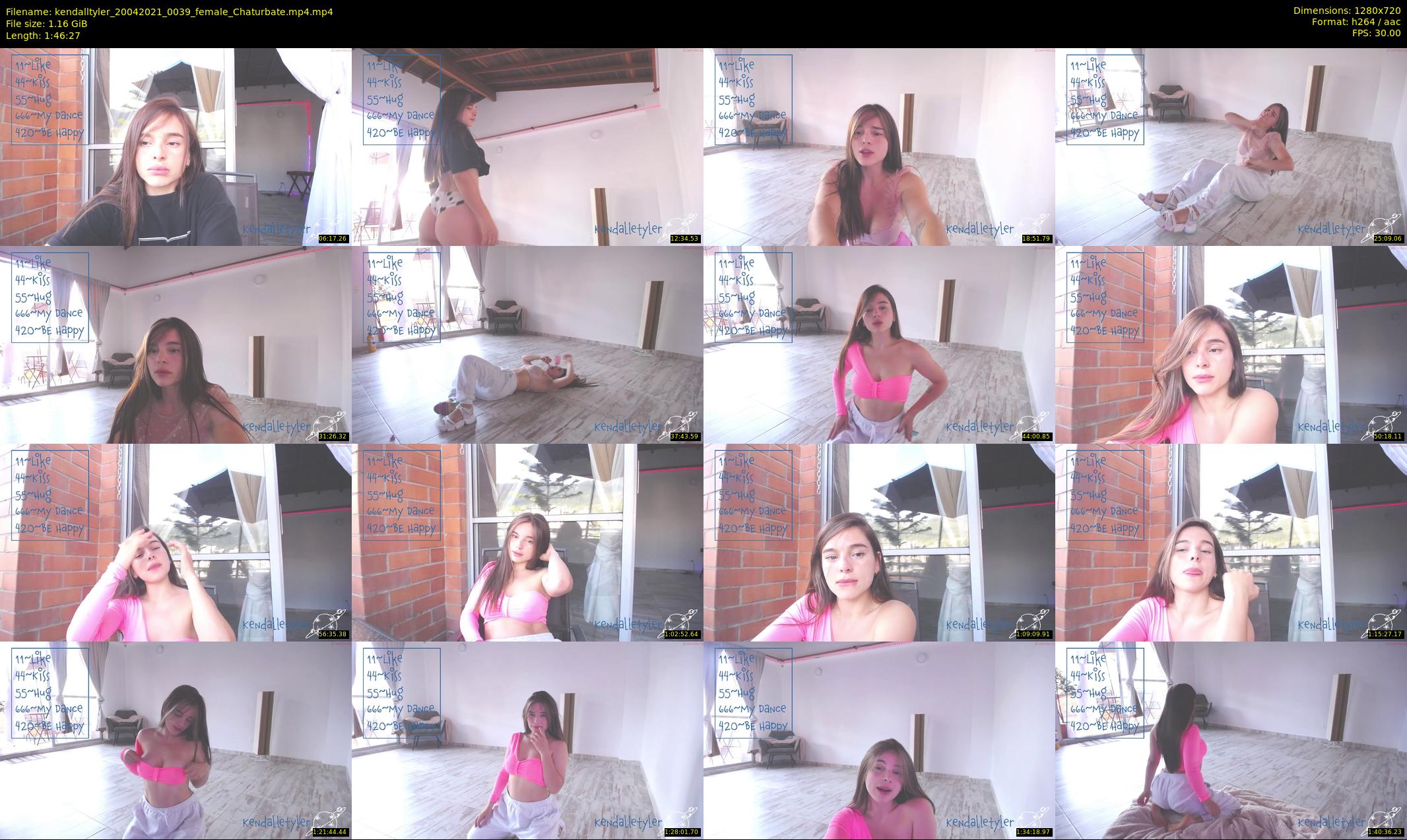 kendalltyler — 107 minute Chaturbate female cam show recording, 720p, Apr 20, 2021