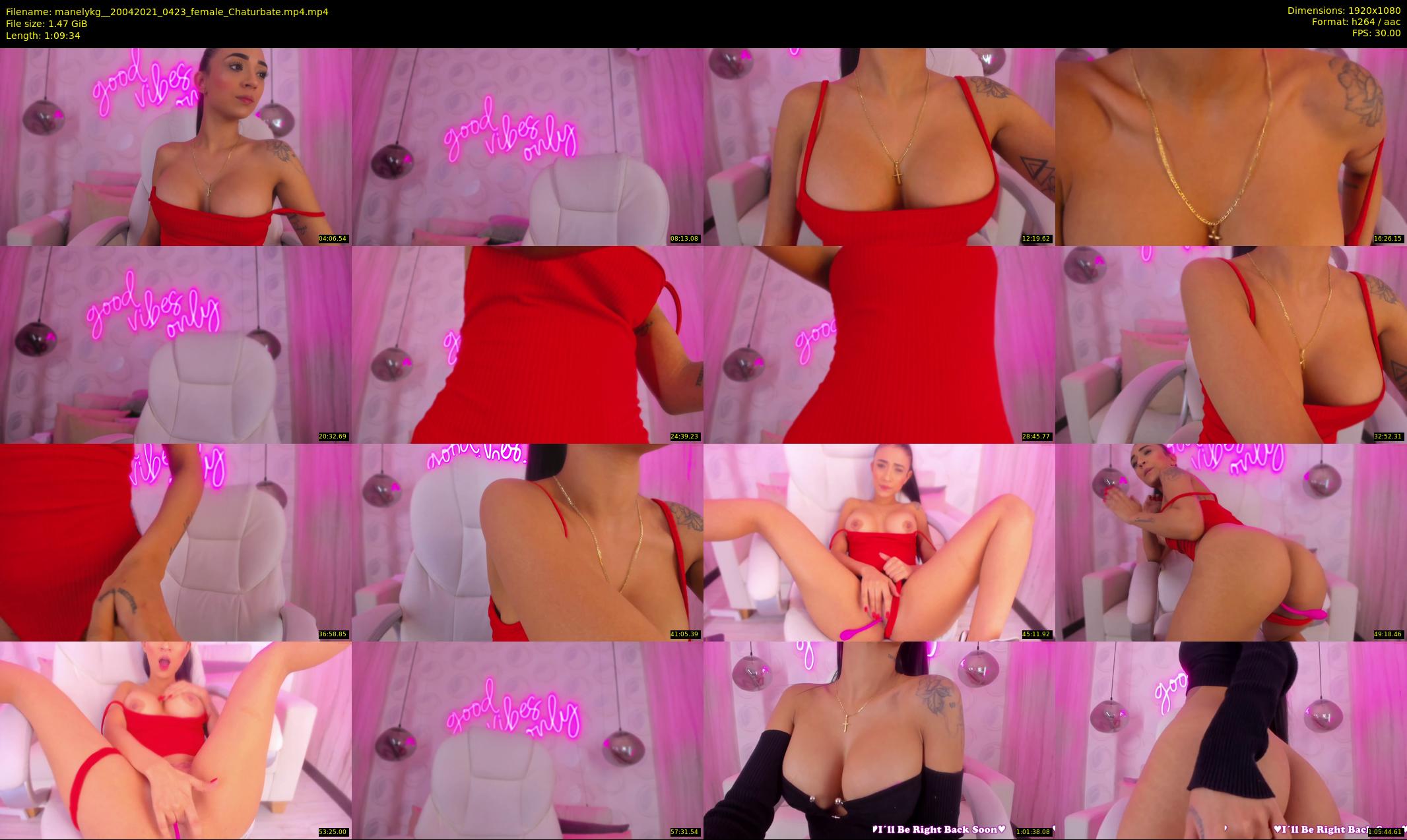 manelykg_ — 70 minute Chaturbate female cam show recording, 1080p, Apr 20, 2021