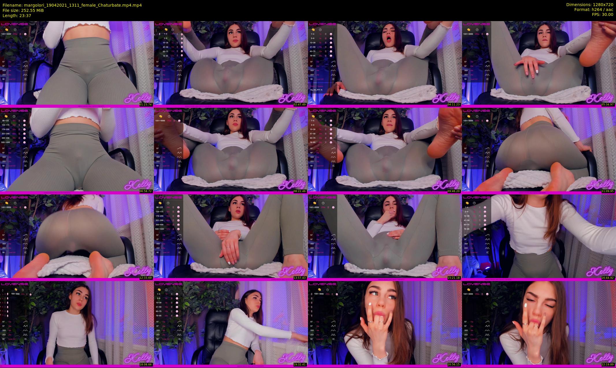 margolori — 24 minute Chaturbate couple cam show recording, 720p, Apr 19, 2021