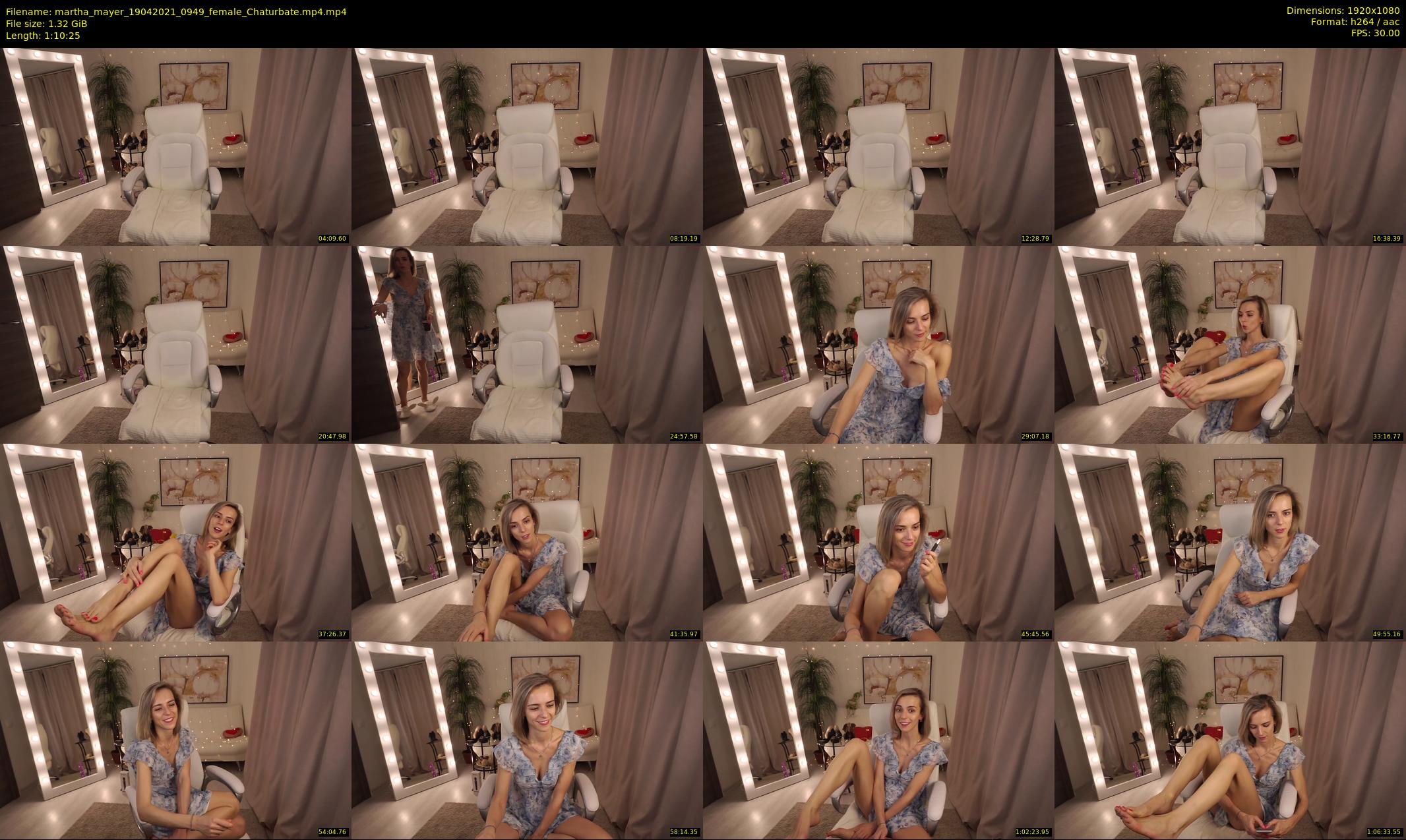 martha_mayer — 71 minute Chaturbate female cam show recording, 1080p, Apr 19, 2021