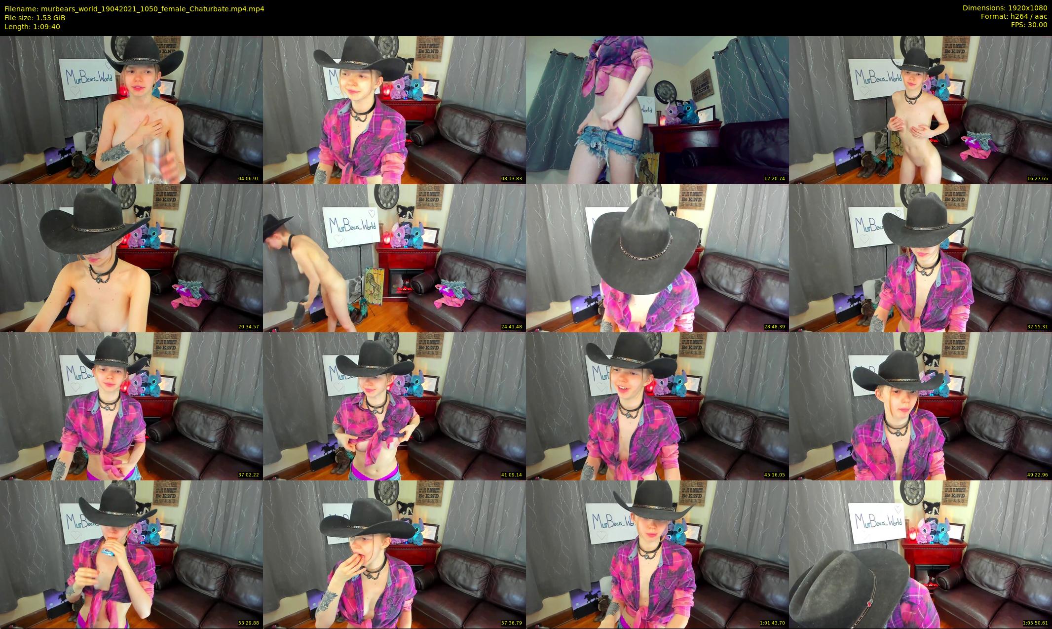 murbears_world — 70 minute Chaturbate female cam show recording, 1080p, Apr 19, 2021