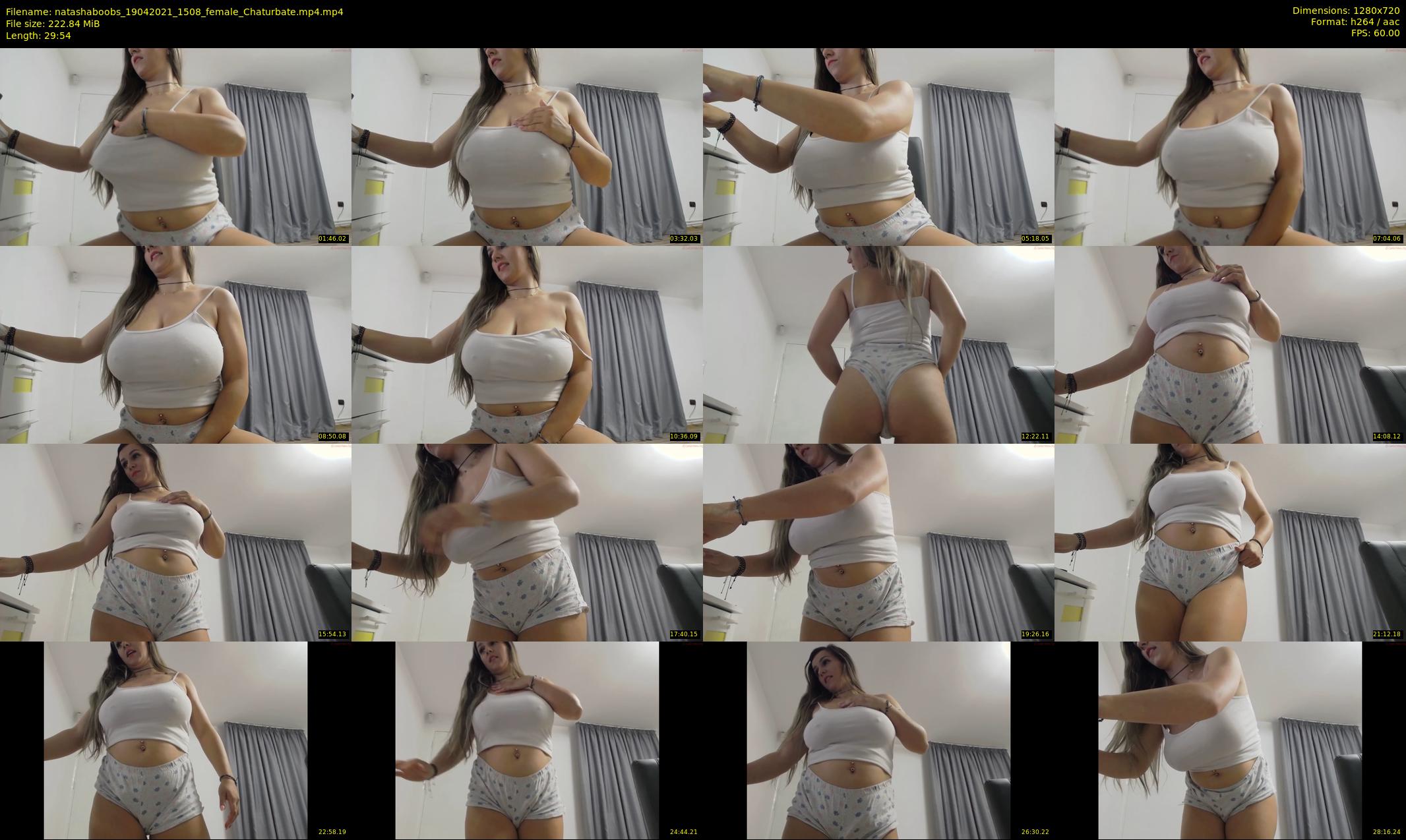 natashaboobs — 30 minute Chaturbate female cam show recording, 720p, Apr 19, 2021