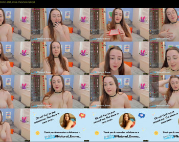 natural_british_emma — 24 minute Chaturbate female cam show recording, 1080p, Apr 19, 2021