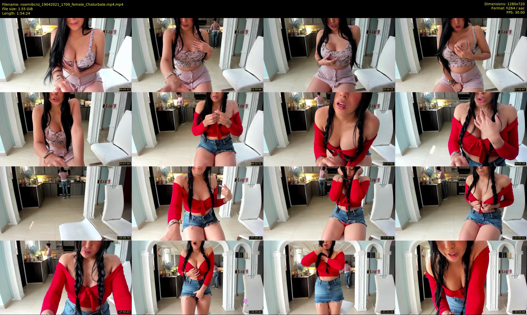 noemibcnz — 115 minute Chaturbate couple cam show recording, 720p, Apr 19, 2021