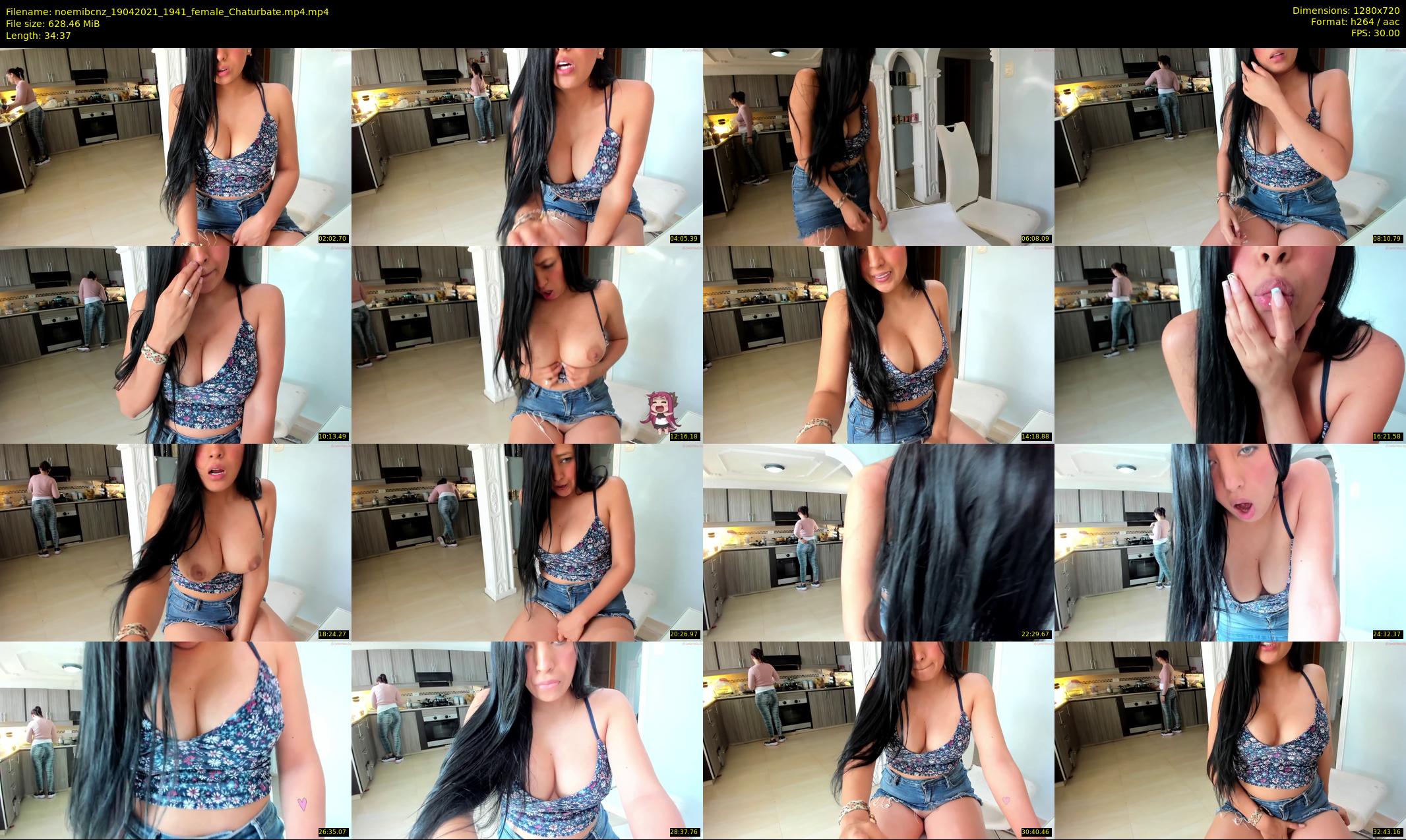 noemibcnz — 35 minute Chaturbate couple cam show recording, 720p, Apr 19, 2021