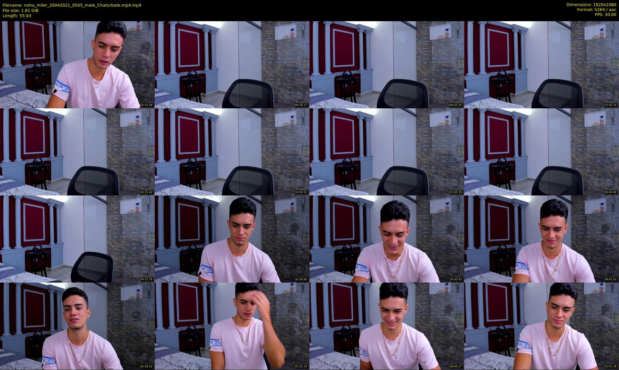 noha_miler — 56 minute Chaturbate male cam show recording, 1080p, Apr 20, 2021