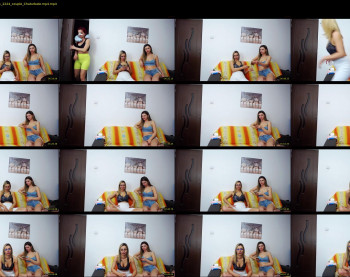 nolimitscoupl3 — 5 minute Chaturbate couple cam show recording, 720p, Apr 19, 2021