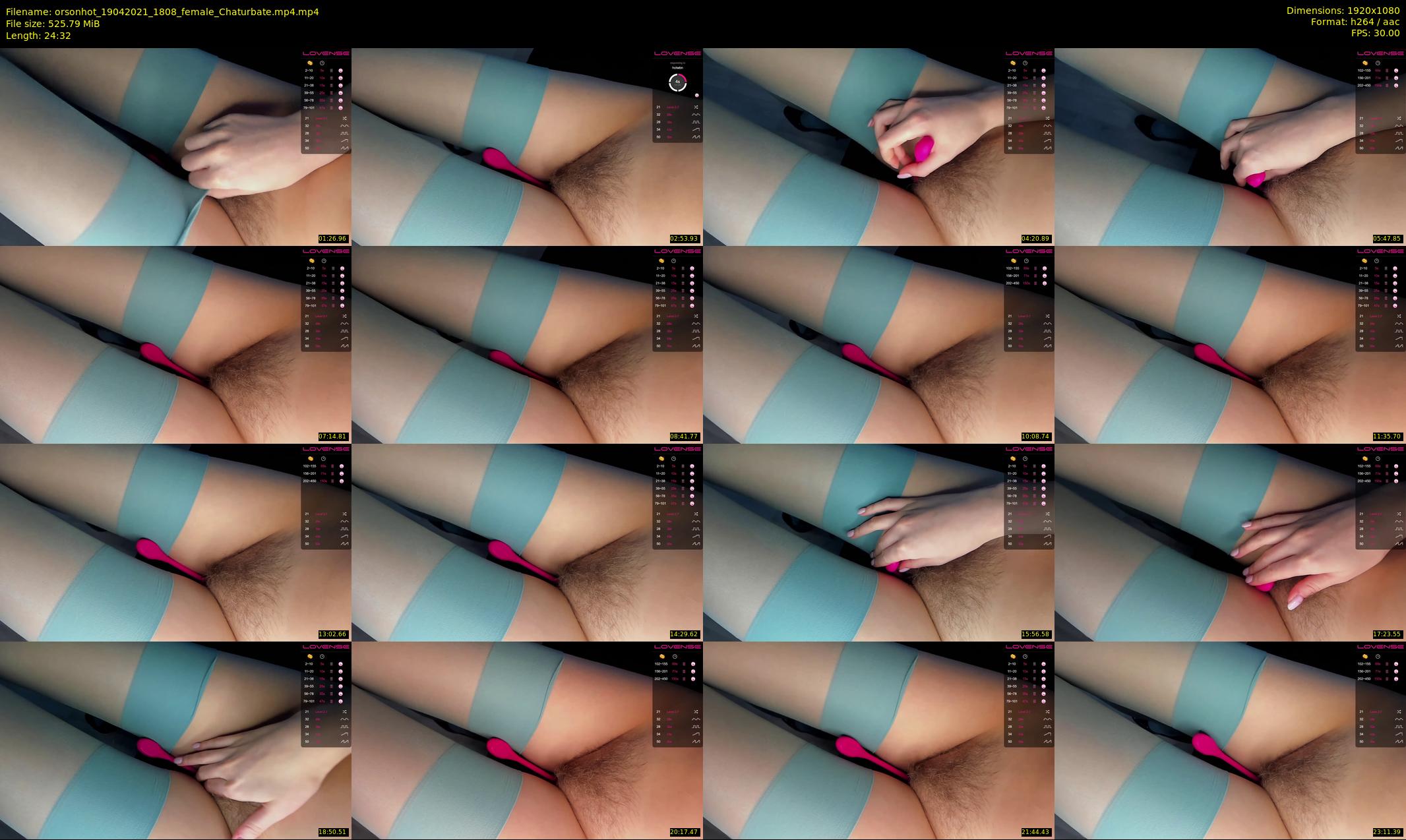 orsonhot — 25 minute Chaturbate female cam show recording, 1080p, Apr 19, 2021