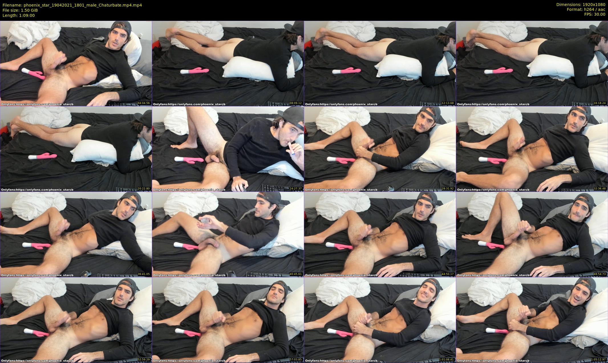 phoenix_star — 69 minute Chaturbate male cam show recording, 1080p, Apr 19, 2021
