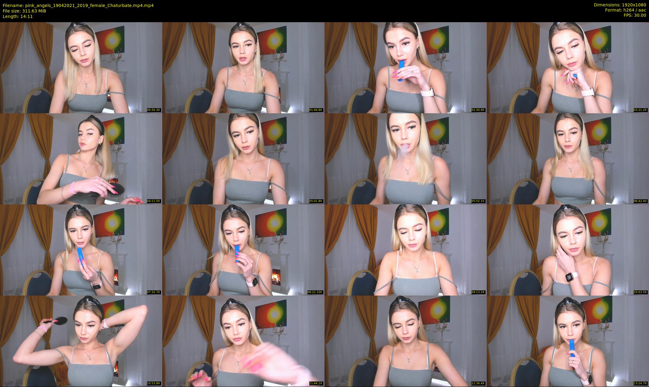 pink_angels — 15 minute Chaturbate couple cam show recording, 1080p, Apr 19, 2021