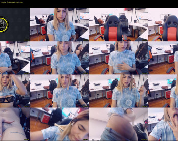 rosiehw — 71 minute Chaturbate couple cam show recording, 1080p, Apr 19, 2021