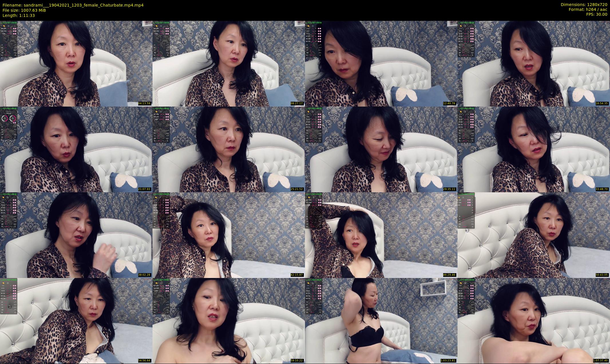 sandrami__ — 72 minute Chaturbate female cam show recording, 720p, Apr 19, 2021