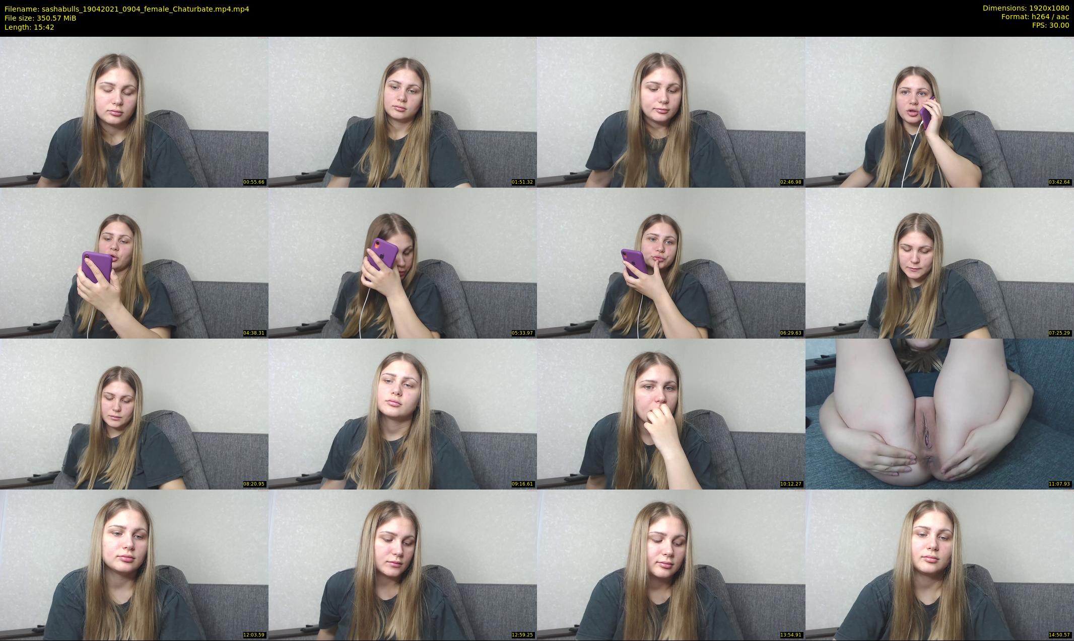 sashabulls — 16 minute Chaturbate couple cam show recording, 1080p, Apr 19, 2021