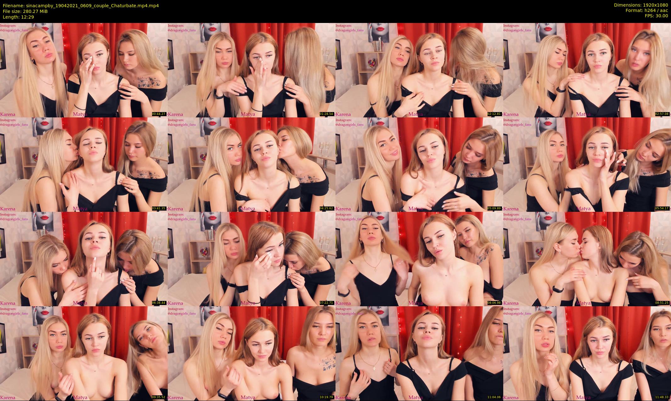 sinacampby — 13 minute Chaturbate couple cam show recording, 1080p, Apr 19, 2021
