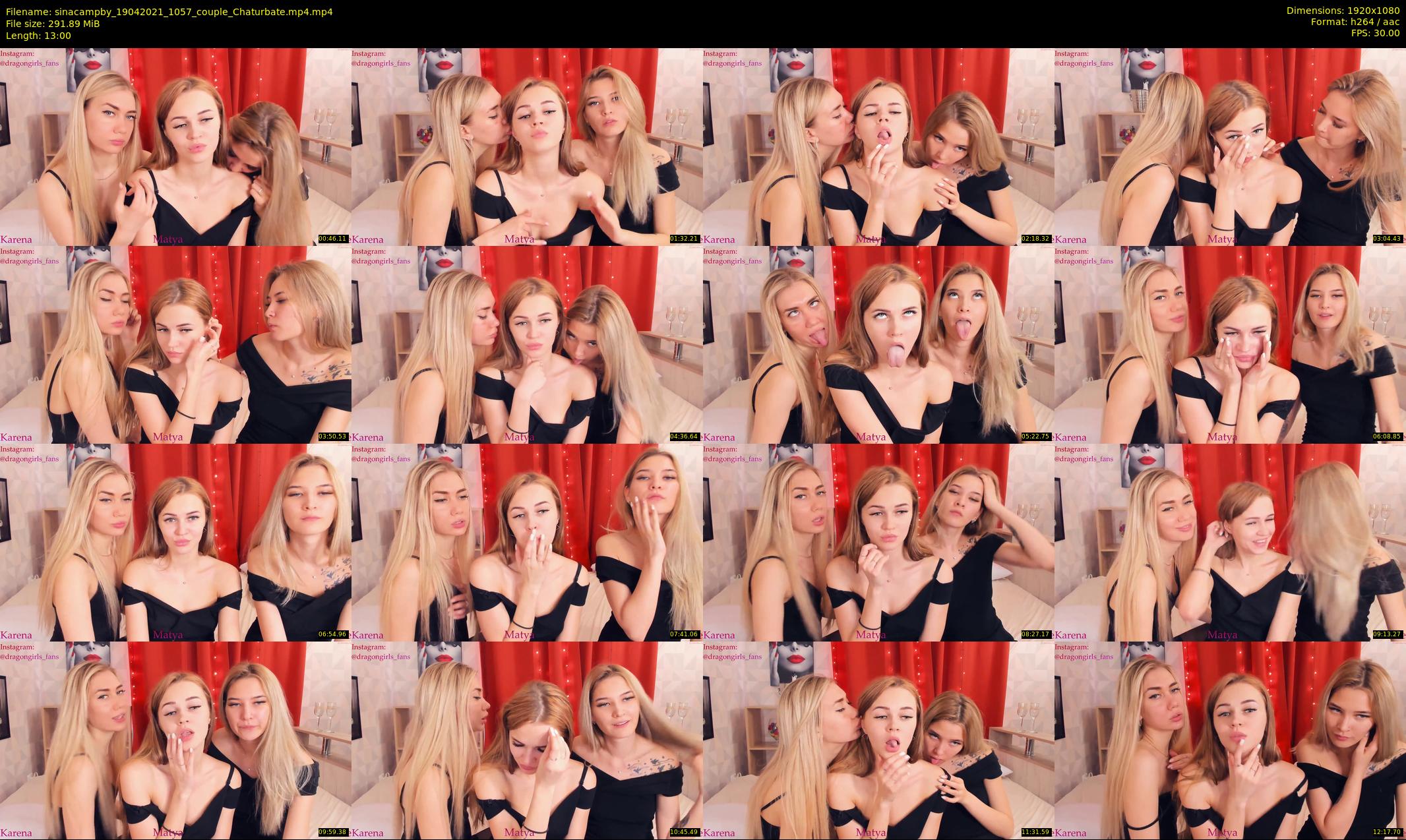 sinacampby — 13 minute Chaturbate couple cam show recording, 1080p, Apr 19, 2021