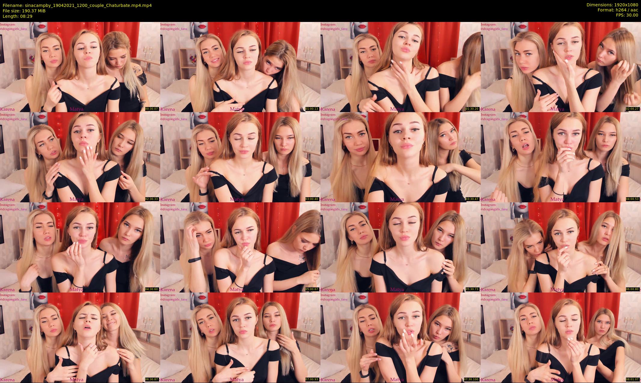 sinacampby — 9 minute Chaturbate couple cam show recording, 1080p, Apr 19, 2021