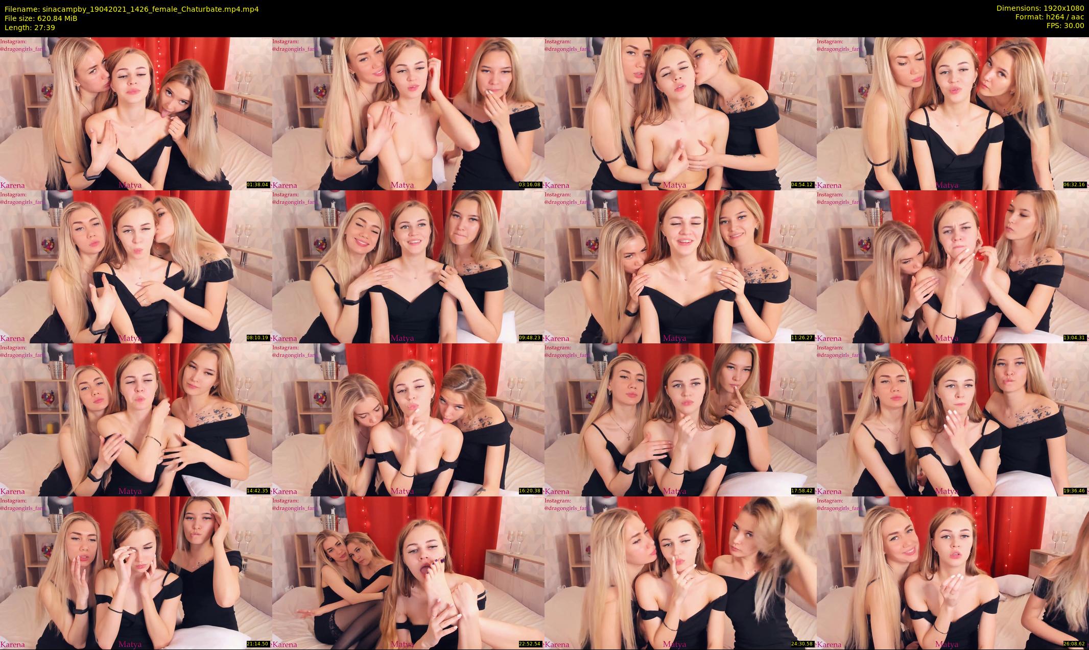 sinacampby — 28 minute Chaturbate couple cam show recording, 1080p, Apr 19, 2021