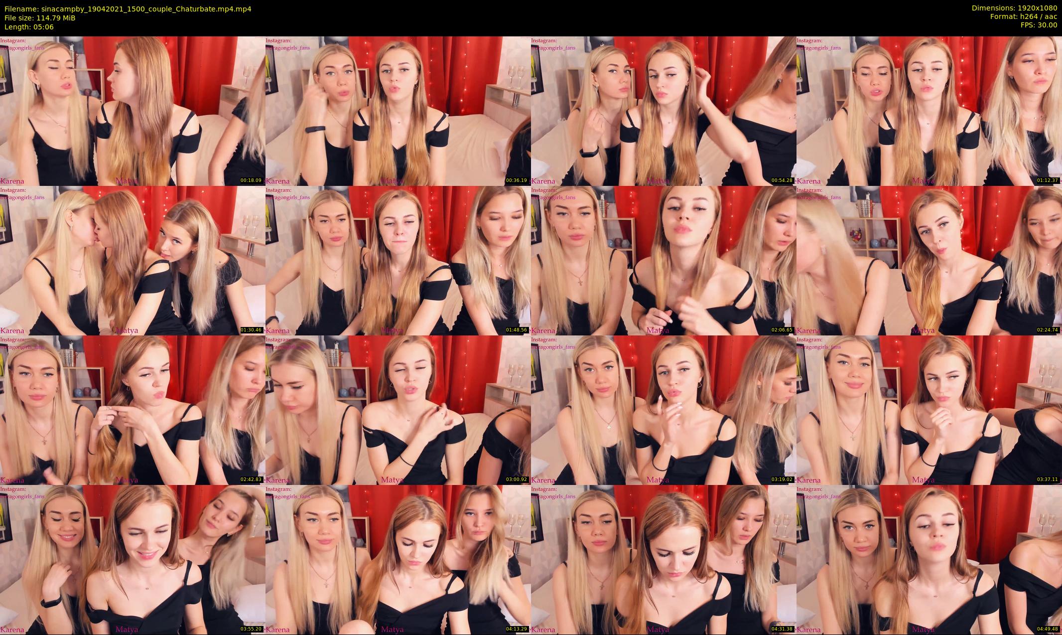 sinacampby — 6 minute Chaturbate couple cam show recording, 1080p, Apr 19, 2021