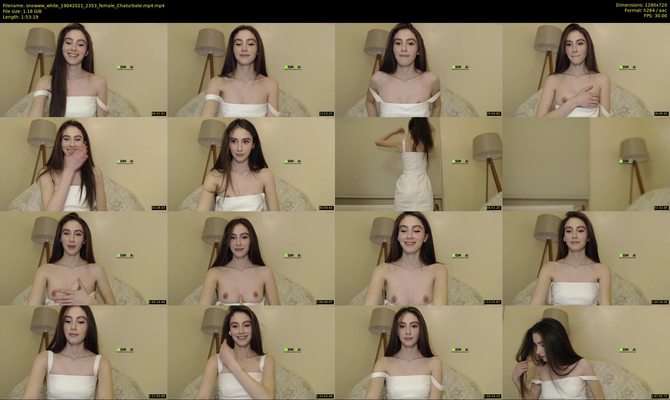 snowww_white — 114 minute Chaturbate female cam show recording, 720p, Apr 19, 2021