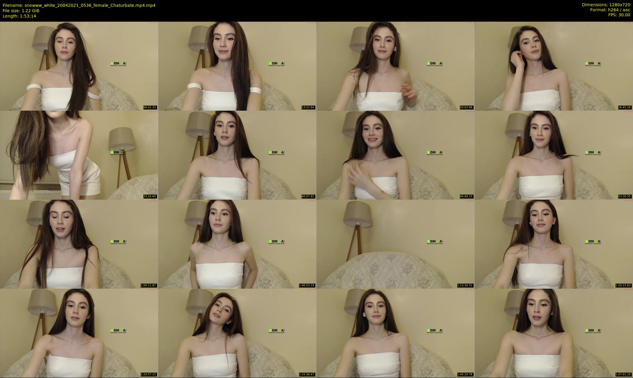 snowww_white — 114 minute Chaturbate female cam show recording, 720p, Apr 20, 2021