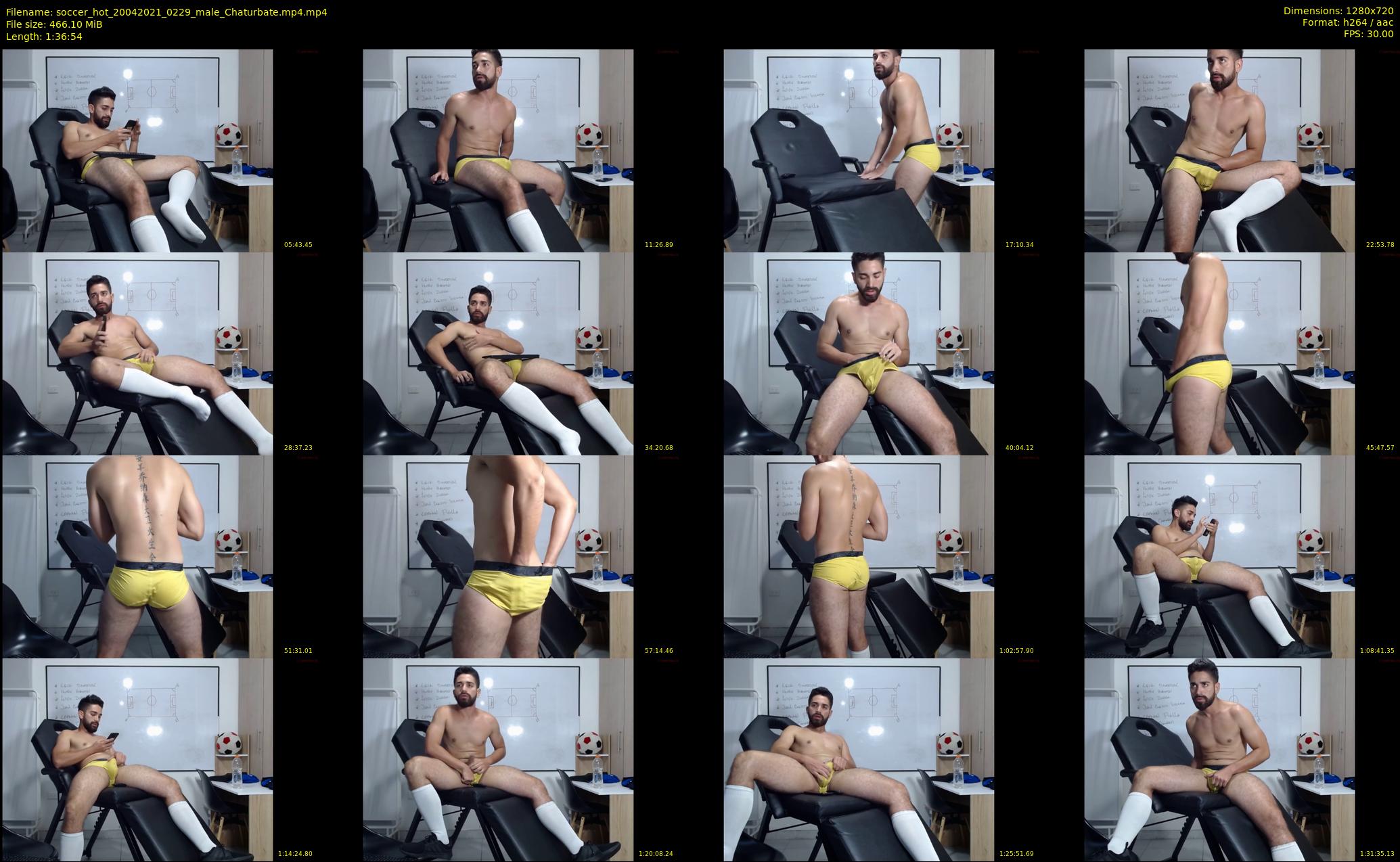 soccer_hot — 97 minute Chaturbate male cam show recording, 720p, Apr 20, 2021