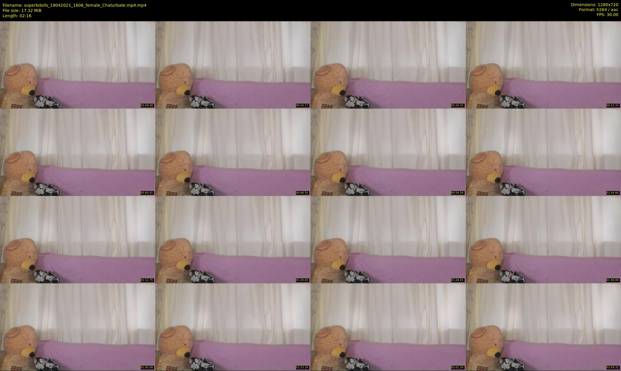 superbdolls — 3 minute Chaturbate couple cam show recording, 720p, Apr 19, 2021
