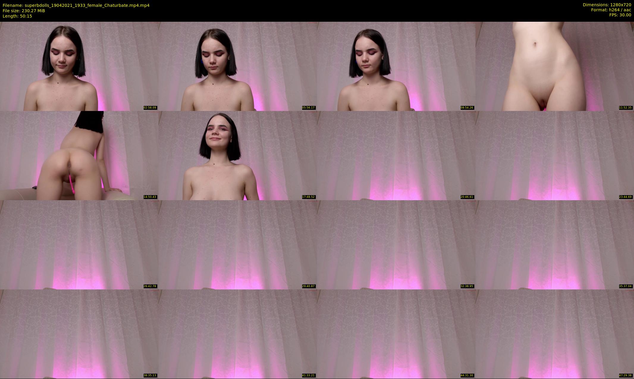 superbdolls — 51 minute Chaturbate couple cam show recording, 720p, Apr 19, 2021