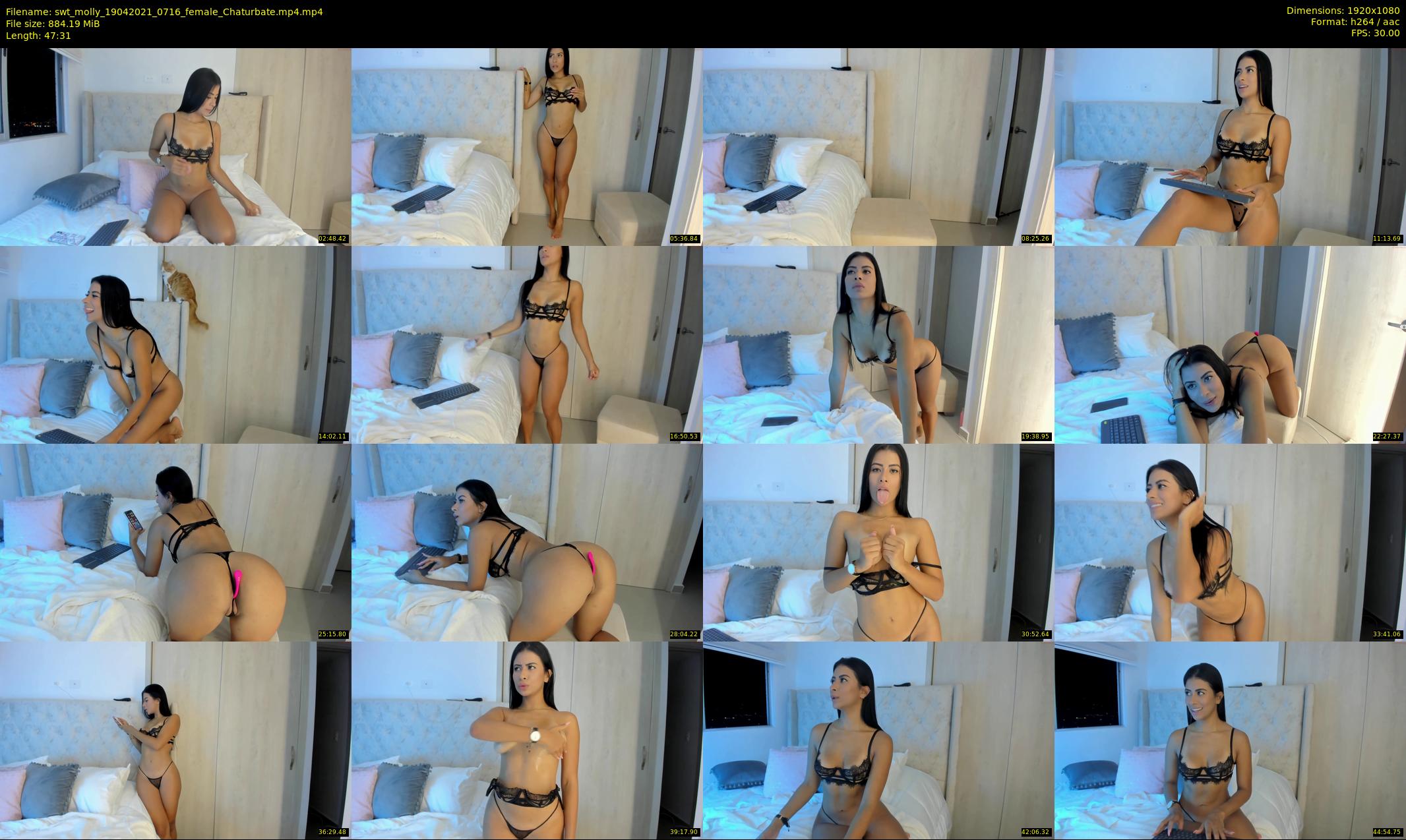 swt_molly — 48 minute Chaturbate female cam show recording, 1080p, Apr 19, 2021